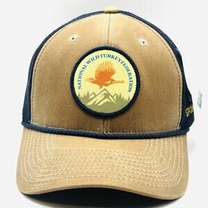 National Wild Turkey Federation Sponsor Baseball Cap Mesh Hat Bretmor Headwear